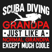 Scuba Diving Grandpa Underwater Ocean Lover Scuba Diver Nike Dri-fit Cap | Artistshot