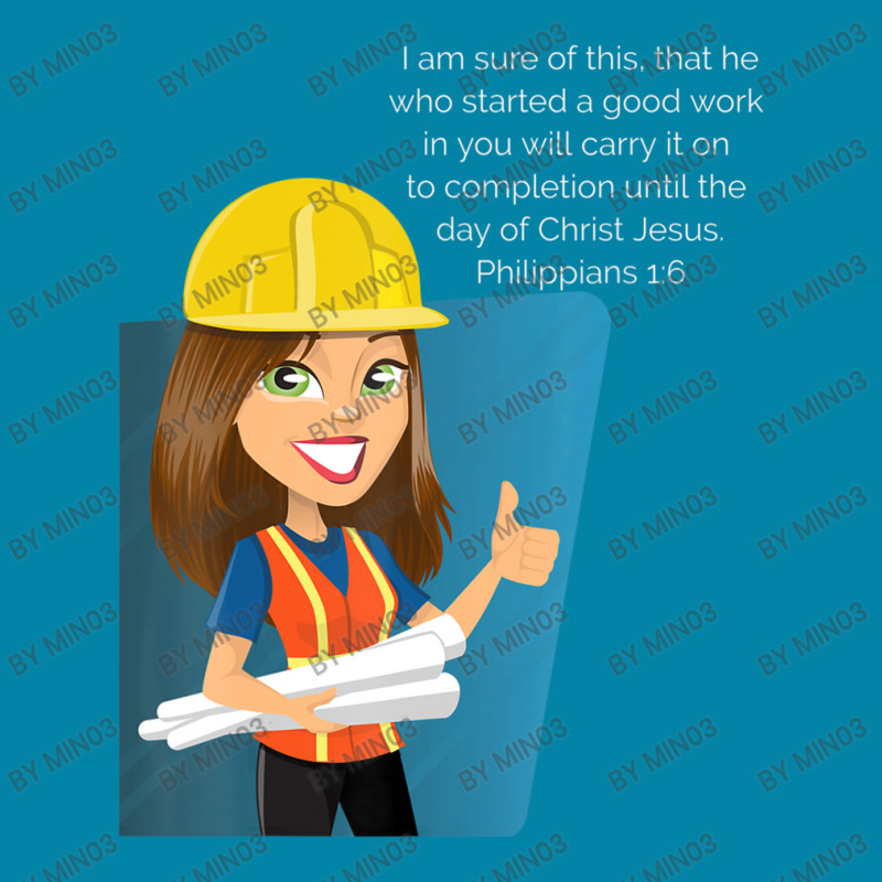 Concrete Cranes Vbs Hard Hat Memory Verse Philippians 16 Retro Trucker Cap by Min03 | Artistshot