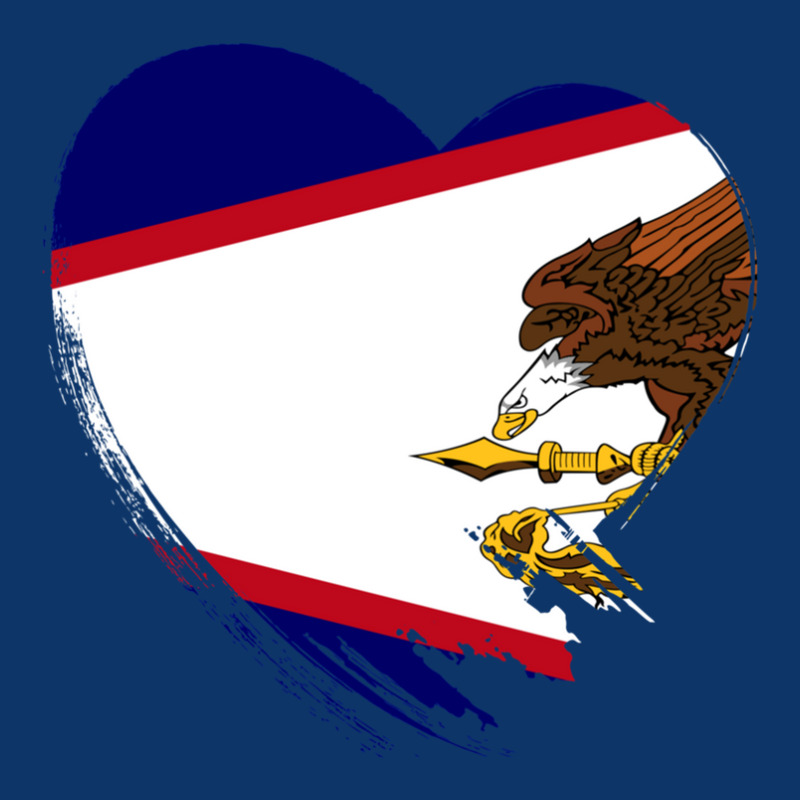 American Samoa American Samoan Heart Love Flag Seamless Cap by CathyCurry | Artistshot