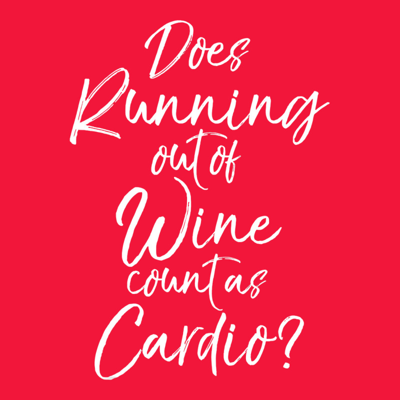 Funny Runner Gift Does Running Out Of Wine Count As Cardio Seamless Cap by WZ90 | Artistshot