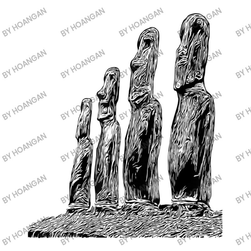 Easter Island Moai Statue Monolith World Mystery Seamless Cap | Artistshot