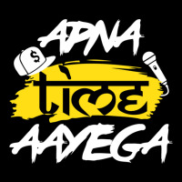 Apna Time Aayega Bollywood Hindi Quote Seamless Cap | Artistshot