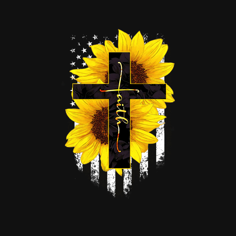 Faith Sunflower Flag Motorcycle License Plate | Artistshot