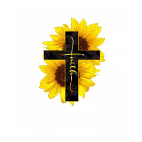 Faith Sunflower Flag Stainless Steel Water Bottle | Artistshot