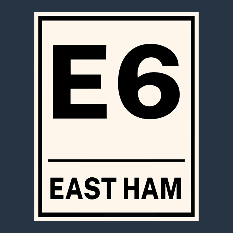 E6 East Ham Postcode United Kingdom Yupoong Trucker Cap | Artistshot