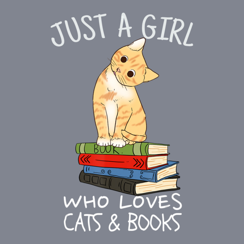 Just A Girl Who Loves Books And Cats Reading Yupoong Trucker Cap by cm-arts | Artistshot