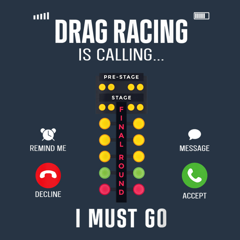 Drag Racing Race Car Phone Display Drag Racing Is Calling I T Shirt Yupoong Trucker Cap by cm-arts | Artistshot