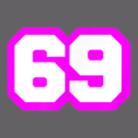 Purple Number Sixty Nine 69 Magenta Sport Font Yupoong Trucker Cap | Artistshot