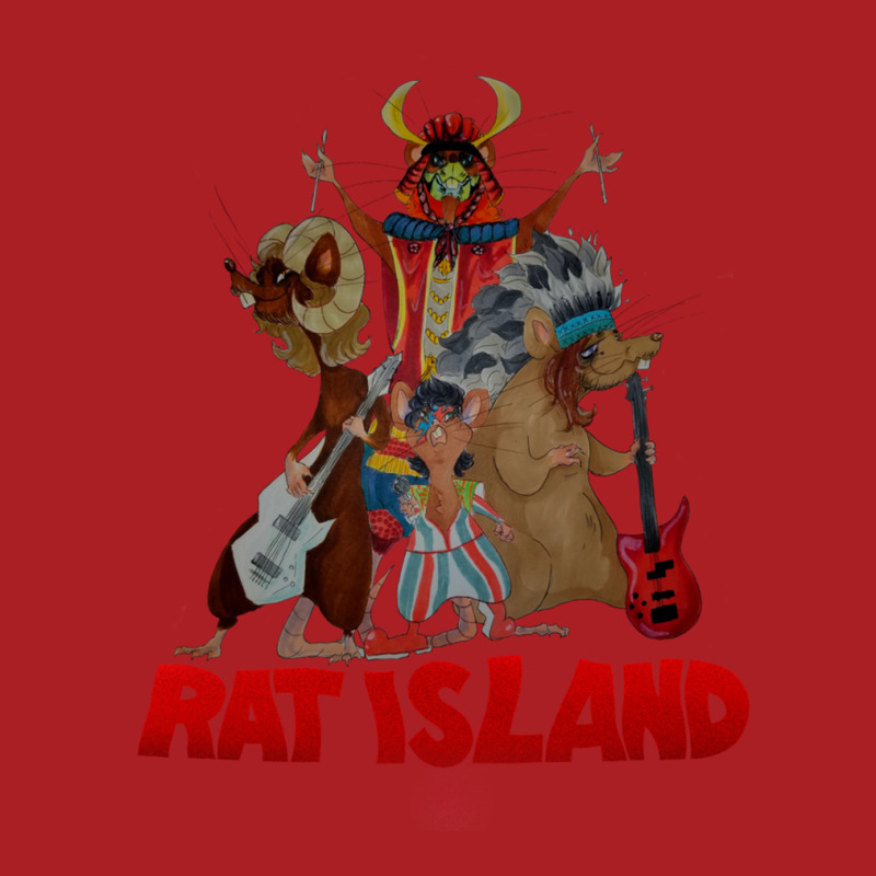 Rat Island T-shirt Foam Snapback hat by RebekahShinn | Artistshot