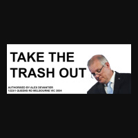 Scott Morrison Take Out The Trash Wheelie Bin Foam Snapback Hat | Artistshot