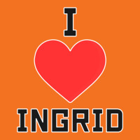 I Love Ingrid I Love Ingrid Foam Snapback Hat | Artistshot