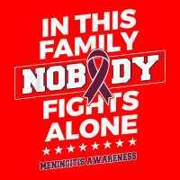 Nobody Fights Alone Meningitis Awareness T Shirt 5 Panel Snapback Cap | Artistshot