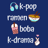 Cute Kawaii K-pop Ramen Boba Bubble Tea K-drama Lover 5 Panel Snapback Cap | Artistshot