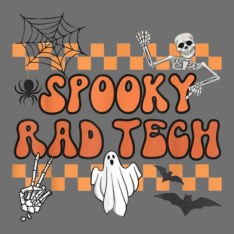 Groovy Spooky Rad Tech Retro Radiologist Halloween Xray Tech T Shirt Pa Trucker Cap by cm-arts | Artistshot