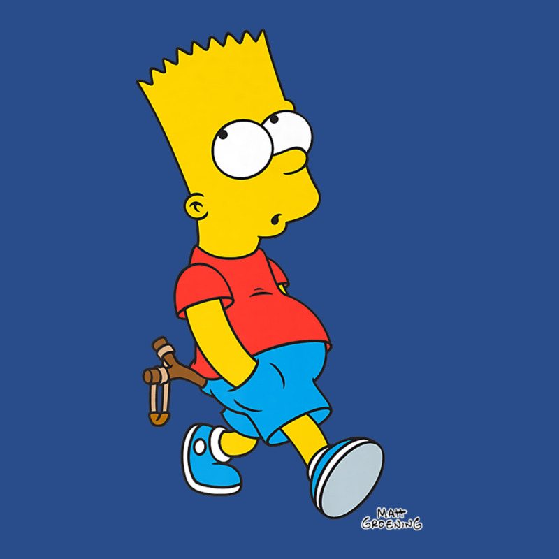 The Simpsons Bart Simpson With Slingshot Premium T Shirt Basic Backpack | Artistshot