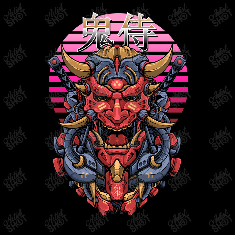 Oni Samurai Retrowave Youth Sweatshirt | Artistshot