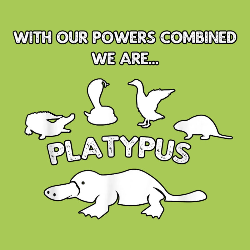 Our Power Combined We Are Platypus - Zoology Funny Platypus Fashion Visor by ByronAcevedo | Artistshot