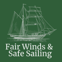 Fair Winds And Safe Sailing Sail Boat Schooner Nike Dri-fit Cap | Artistshot