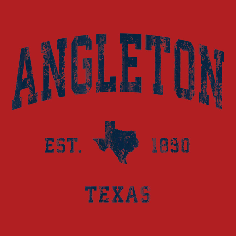 Angleton Texas Tx Vintage Athletic Navy Sports Design Nike Dri-FIT Cap by Carnations | Artistshot