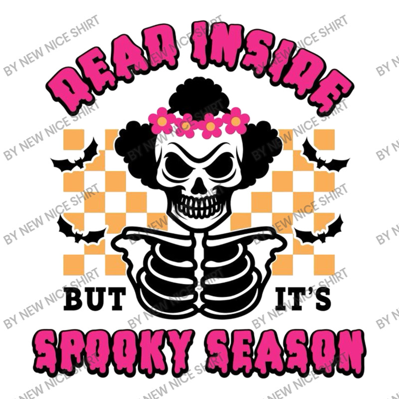 Dead Inside But It's Spooky Season V-Neck Tee by New Nice Shirt | Artistshot