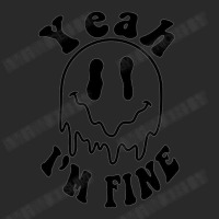 Yeah I'm Fine Printed Hat | Artistshot