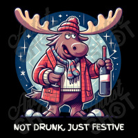 Moose Not Drunk Just Festive Fun Seamless Cap | Artistshot