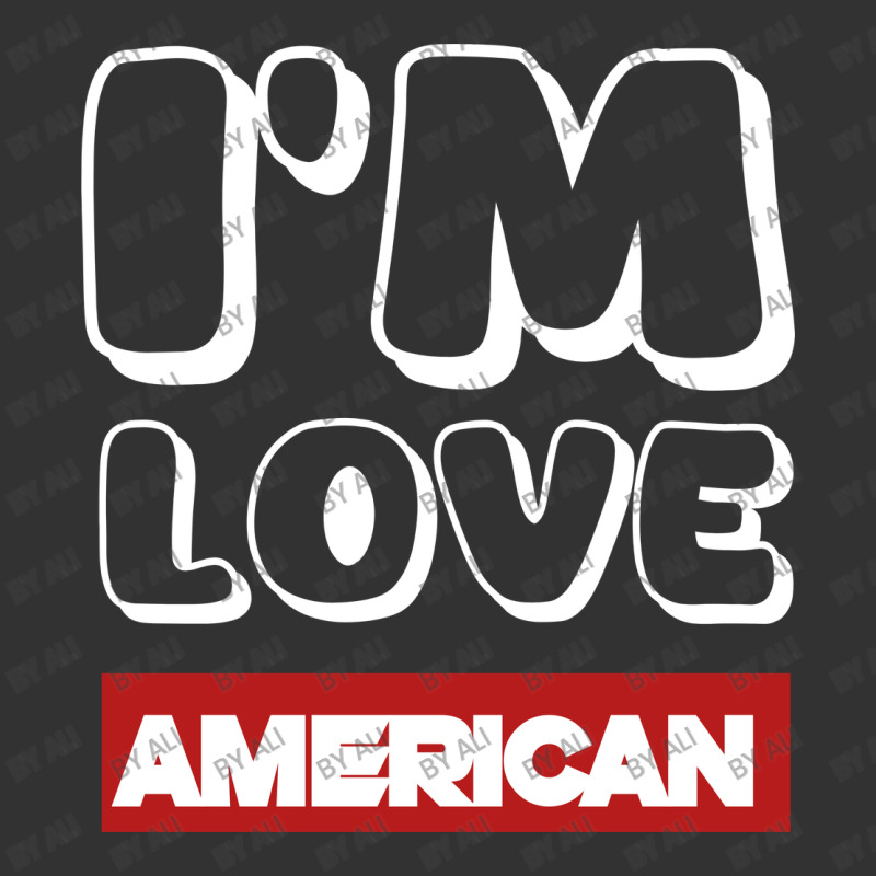 I Love American Baby Bodysuit by Ali | Artistshot