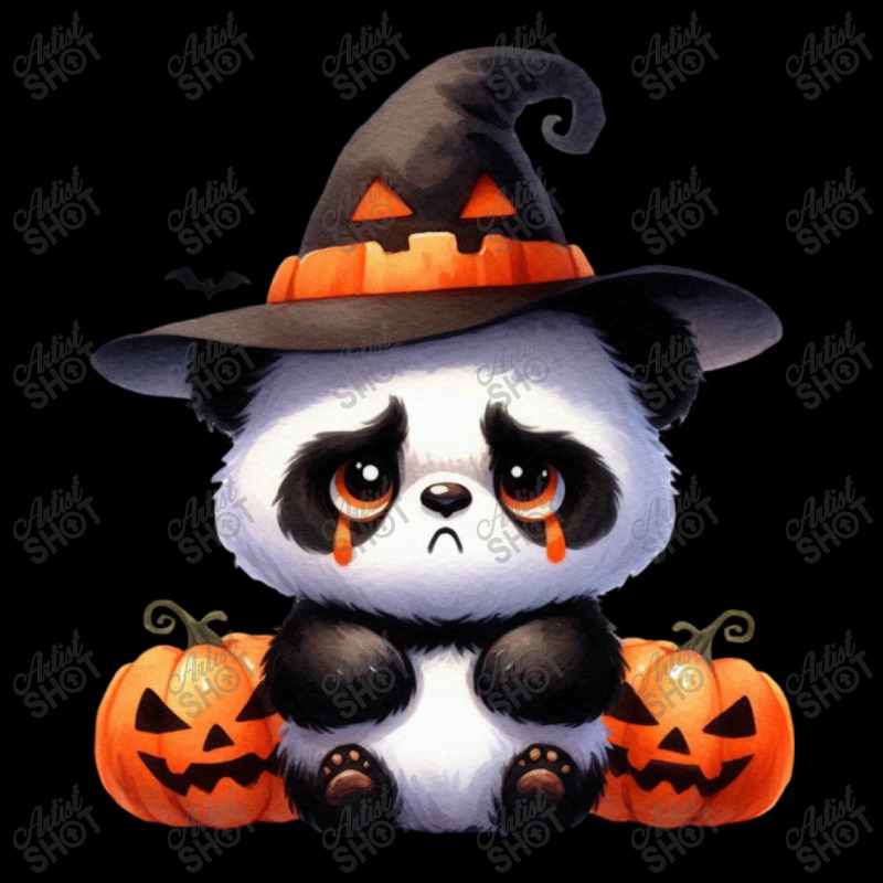 Halloween Day - Panda Cry With Pumpkin Youth Jogger by denbey | Artistshot