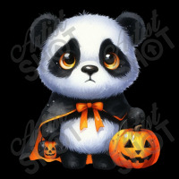 Halloween Day - Panda Cute With Pumpkin Toddler Sweatshirt | Artistshot