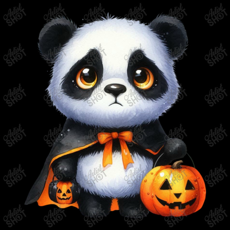 Halloween Day - Panda Cute With Pumpkin Toddler Sweatshirt by denbey | Artistshot