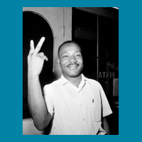 Martin Luther King Peace Symbol Retro Trucker Cap | Artistshot