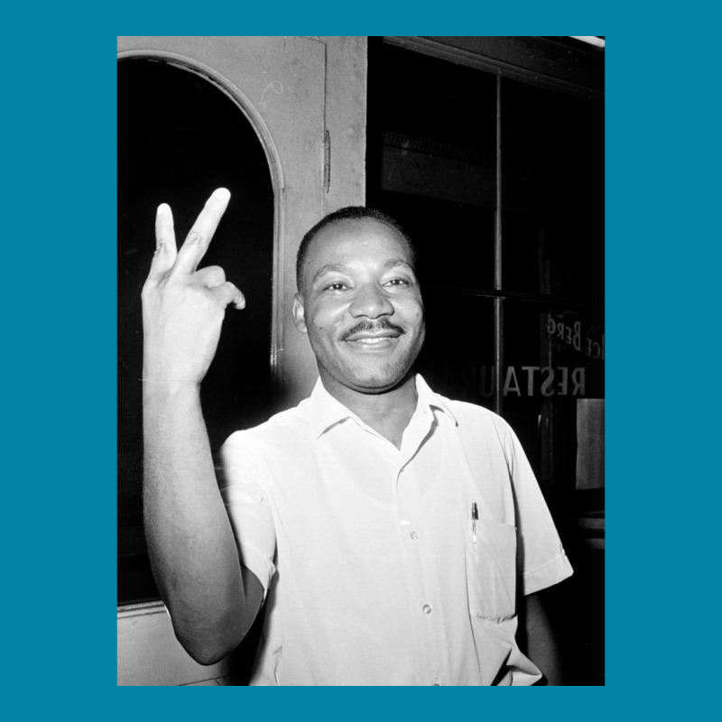 Martin Luther King Peace Symbol Retro Trucker Cap by cm-arts | Artistshot