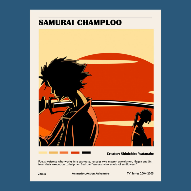 Anime Samurai Champloo Summary  Design Retro Trucker Cap by cm-arts | Artistshot