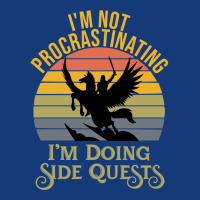 Im Not Procrastinating Im Doing Side Quests Retro Trucker Cap | Artistshot