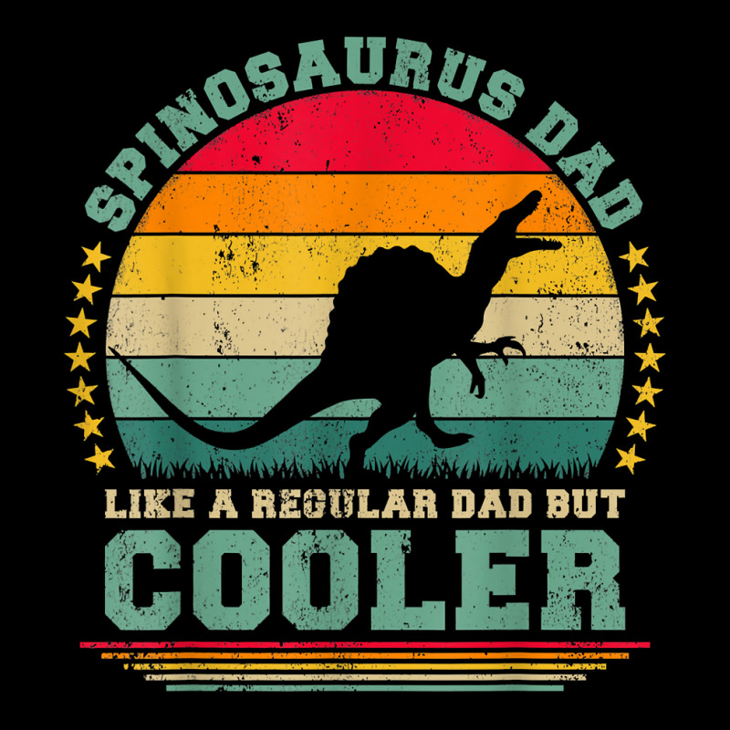 Mens Spinosaurus Dad Like A Regular Dad But Cooler Father's Day T Shir Retro Trucker Cap | Artistshot