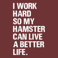 I Work Hard So My Hamster Hamsters Owners Seamless Cap | Artistshot