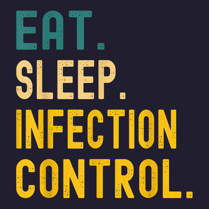 Vintage Retro Sunset Eat Sleep Infection Control T Shirt Seamless Cap | Artistshot