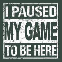 I Paused My Game To Be Here Gamer Seamless Cap | Artistshot