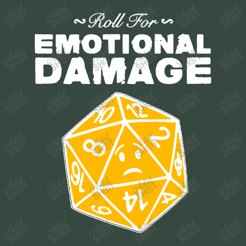 Roll For Emotional Damage Seamless Cap by Saprol Tees | Artistshot