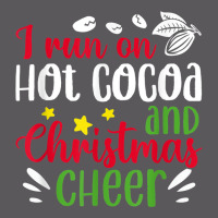 I Run On Hot Cocoa And Christmas Cheer Merry Xmas Seamless Cap | Artistshot