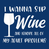 I Wanna Sip Wine And Ignore Winemaker Wine Seamless Cap | Artistshot