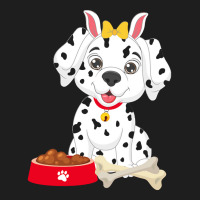 Dalmatian Dog Easter Ears T  Shirt Cute Dalmatian Dog Easter Ears Dalm Classic T-shirt | Artistshot