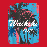 Waikiki Hawaii Hawaiian Island Vintage Palm Tree Beach 70s T Shirt Yupoong Trucker Cap | Artistshot