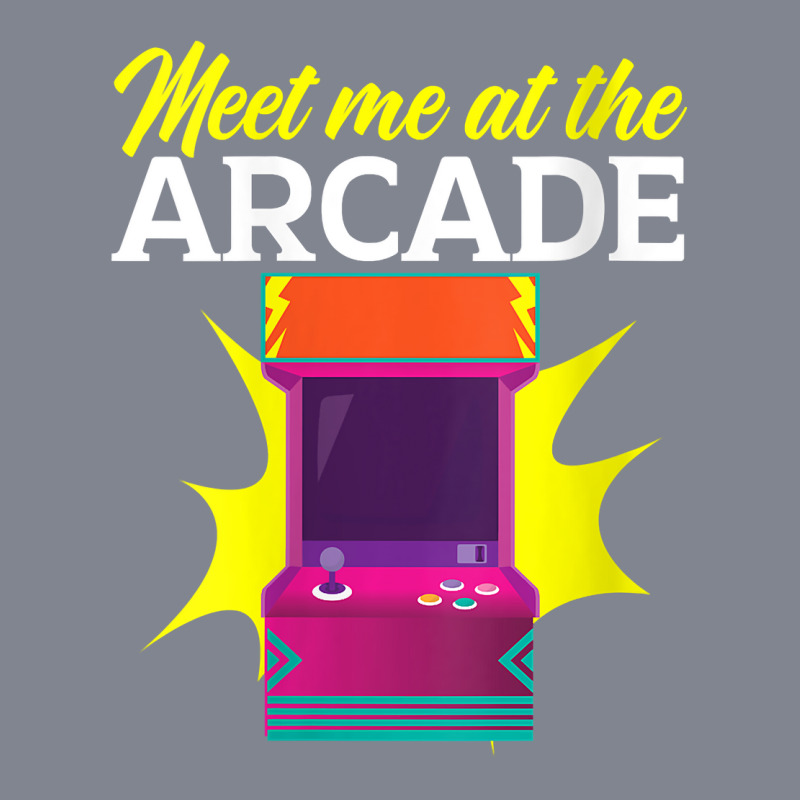 Womens Meet Me At The Arcade Gaming Video Game Player Gamer V Neck T S Yupoong Trucker Cap by cm-arts | Artistshot