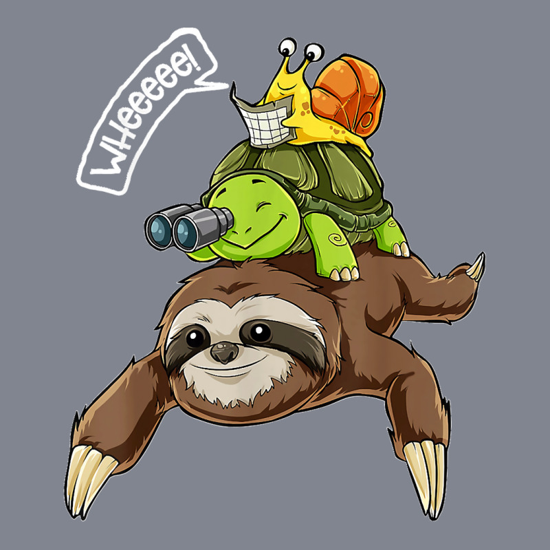 Funny Sloth Turtle Snail Piggyback Running Riding Team Yupoong Trucker Cap by ROMAINEDWILEY | Artistshot