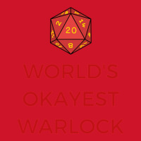 Worlds Okayest Warlock With D20 Dice Yupoong Trucker Cap | Artistshot