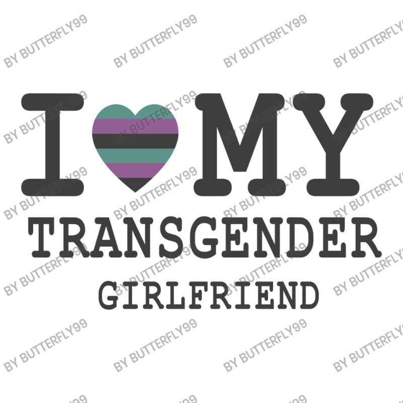 I Love My Transgender Girlfriend Lgbt Pride Gift   T Shirt Men's 3/4 Sleeve Pajama Set | Artistshot