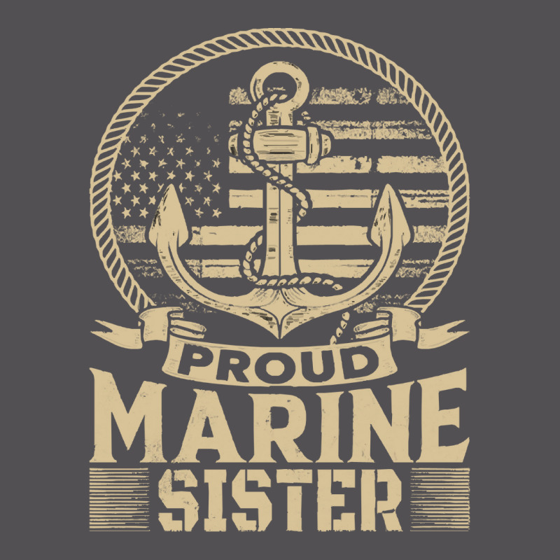 Marine Sister Proud Marine Sister United States Of America Military (2 Yupoong Trucker Cap by huggingbrilliant | Artistshot