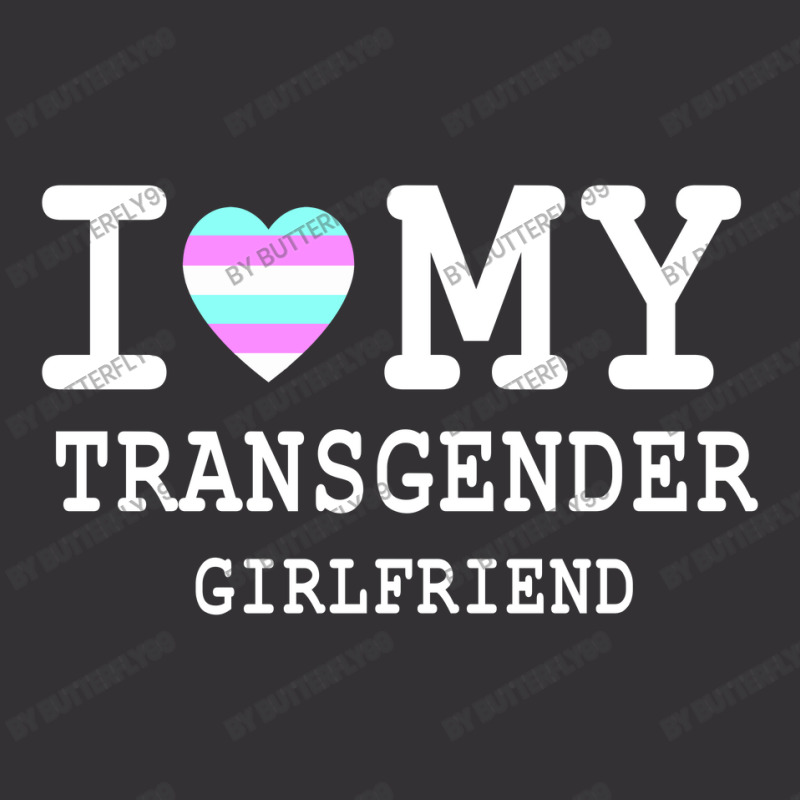 I Love My Transgender Girlfriend Lgbt Pride Gift T Shirt Classic T Shi Vintage Hoodie | Artistshot