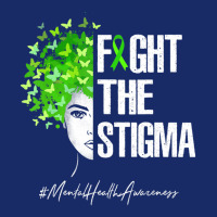 Fight The Stigma Mental Health Awareness Gif 5 Panel Snapback Cap | Artistshot